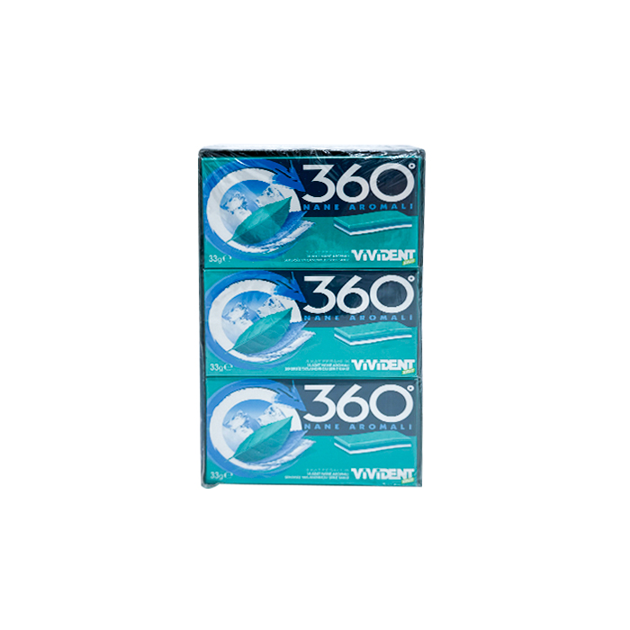 Numara 268 Vivident 360 Nane Aromalı Sakız Numara 268 Vivident 360 Nane Aromalı Sakız - Görsel 1