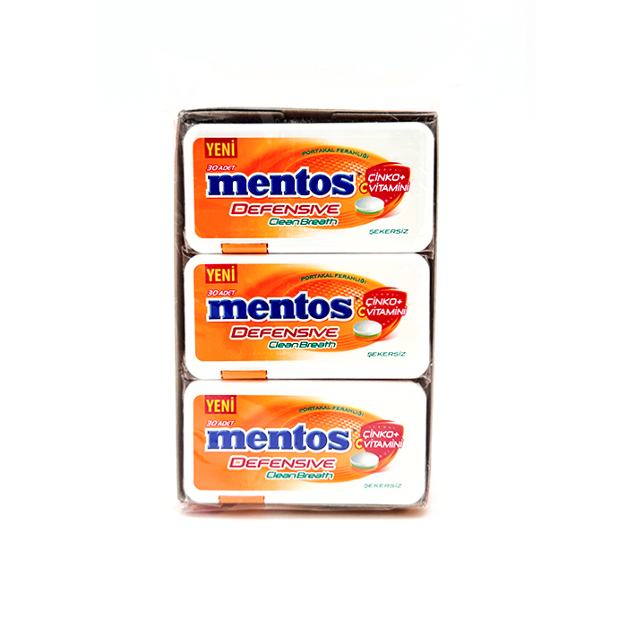 Numara 288 Mentos CleanBreath Portakal Ferağlığı Numara 288 Mentos CleanBreath Portakal Ferağlığı - Görsel 1